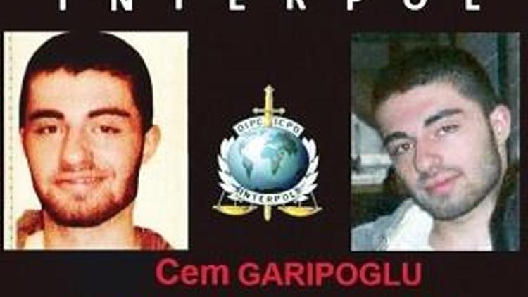 Interpol sitesinde baş sayfadan aranıyor