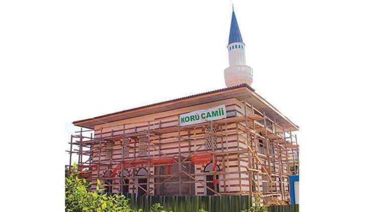 Validebağ Korusunun bitişiğindeki cami yarın ibadete açılıyor