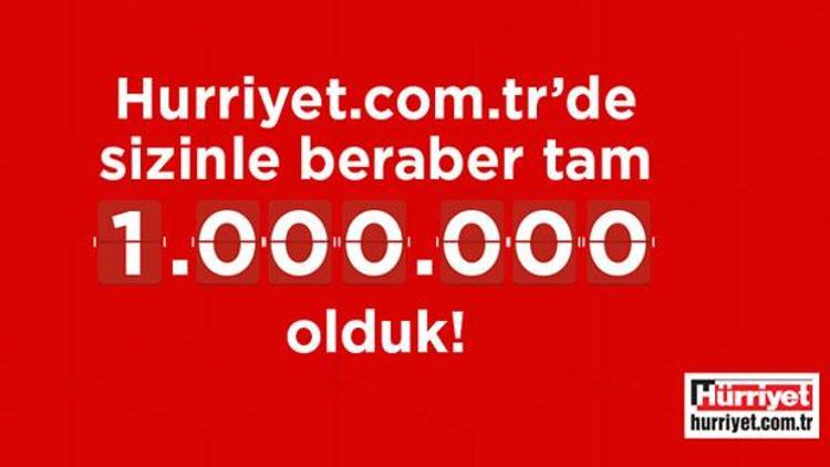 Hürriyet 1 milyon üyeyi geçti