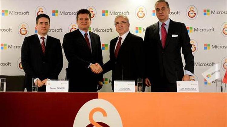 Galatasaray ve Microsofttan işbirliği anlaşması