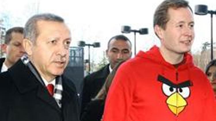Erdoğan Kızgın Kuşu ziyaret etti