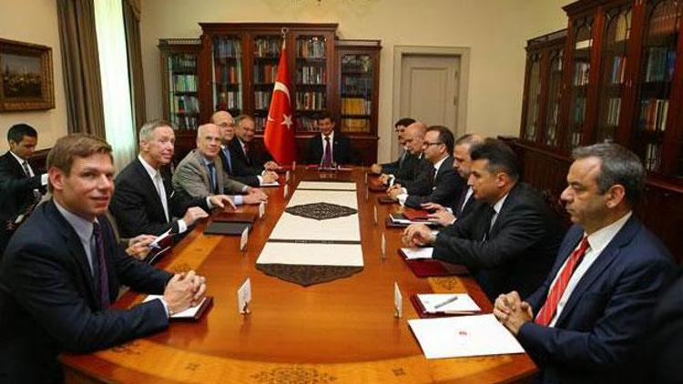 Davutoğlu, ABD Kongresi heyetiyle buluştu