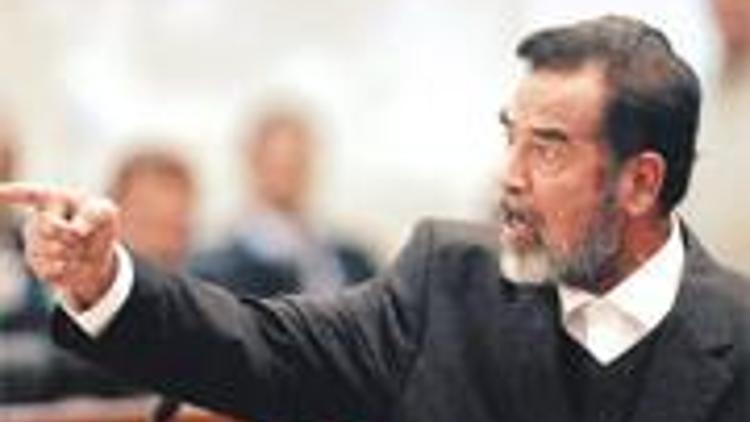 Saddam: Kendimi feda ediyorum