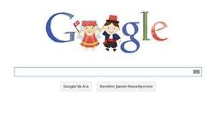 Googledan çocuklara 23 Nisan Ulusal Egemenlik ve Çocuk Bayramına özel doodle armağanı