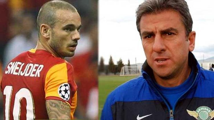 Hamza Hamzaoğlu şimdi Sneijder’e ne diyecek