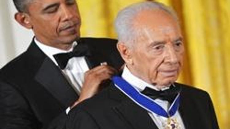 Obamadan İsrail Cumhurbaşkanı Perese “Özgürlük Madalyası”
