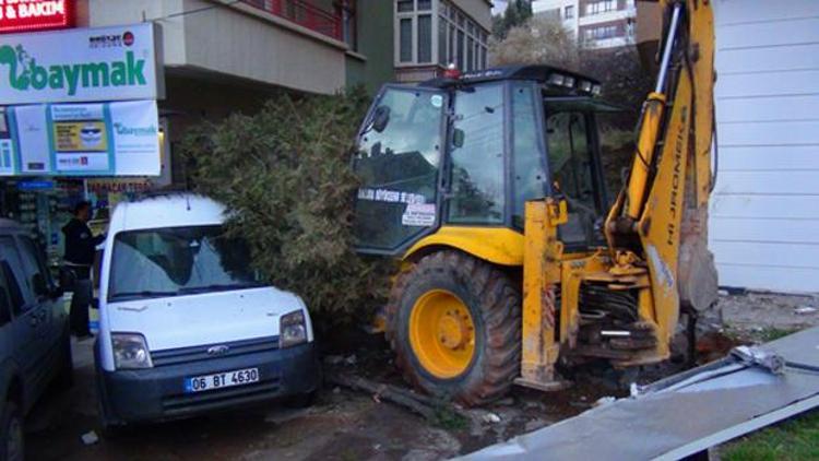 Freni boşaldı dehşet saçtı