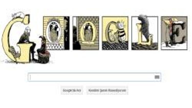 Google Edward Gorey doodleı yaptı