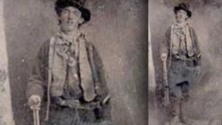 5.5 cm’lik Billy the Kid fotoğrafı 4.5 milyon lira