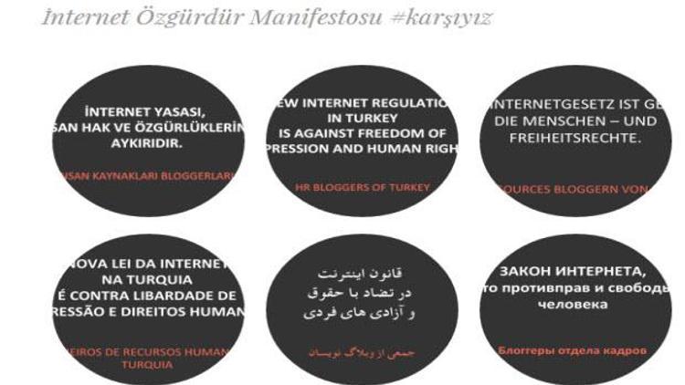 Blog yazarlarından internet yasasına tepki