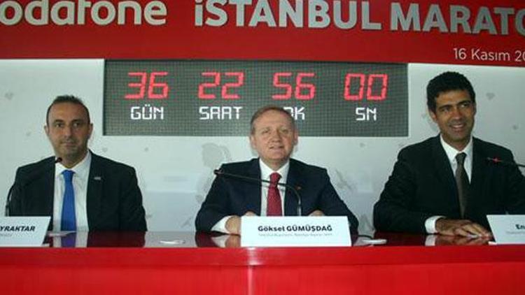 36. Vodafone İstanbul Maratonu için geri sayım başladı