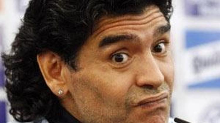 Maradonaya bebek şoku