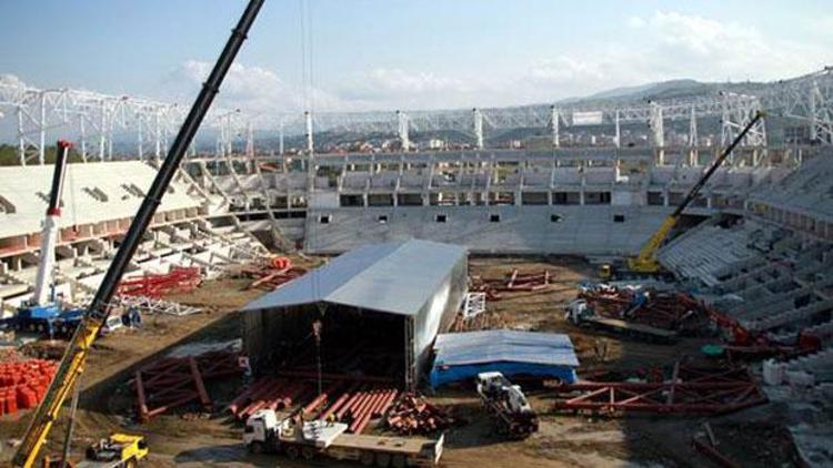 Samsun 19 Mayıs Stadının koltuklarını kimse kıramayacak