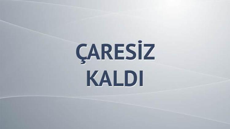 Muhtar çaresiz kaldı