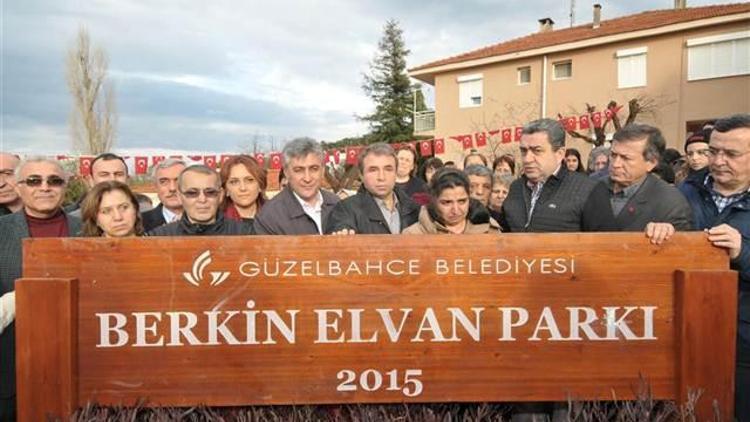 Güzelbahçe’ye Berkin Elvan parkı