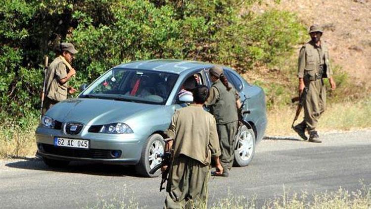 Tunceli’de PKK ve TİKKO, ortak eylemle yol kesti