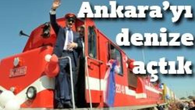 Ankara Mersin Limanı’na demir attı