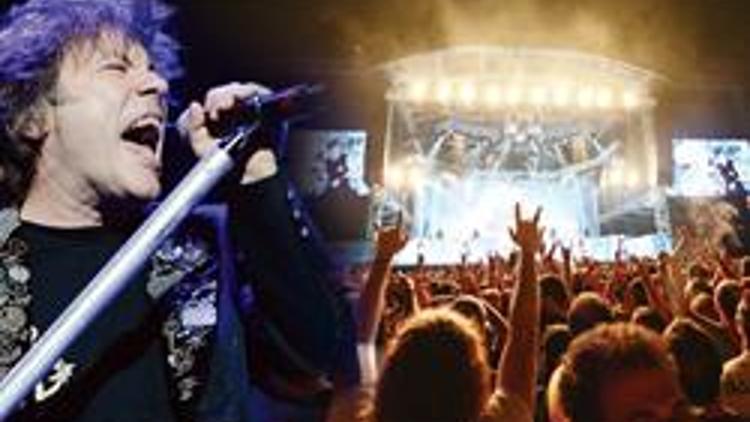 Iron Maiden konserinde Gezi ruhu