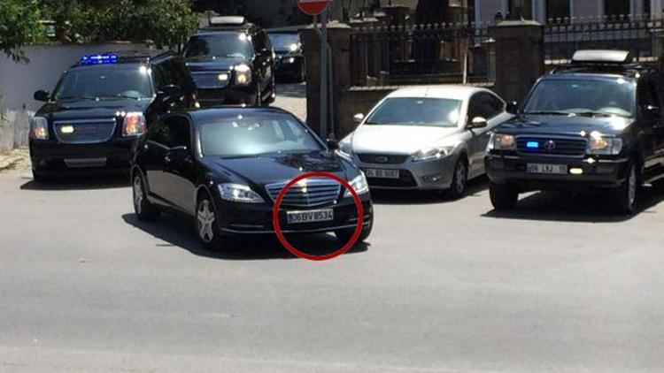 Oran: Erdoğan sahte plakalı otomobil kullanıyor