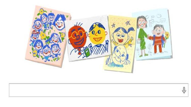 Googledan öğretmenlere büyük jest: Öğretmenler Günü doodleı