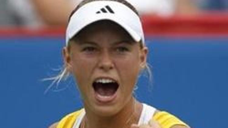 Wozniacki zorlanmadı bile