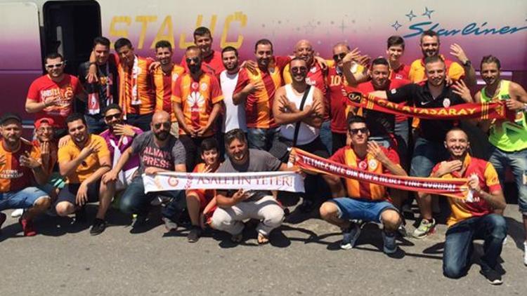 Avrupalı Türklerden Galatasaraya destek