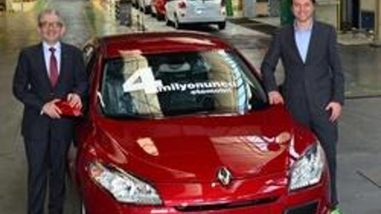 Oyak Renault 4 milyonuncu otomobilini banttan indirdi