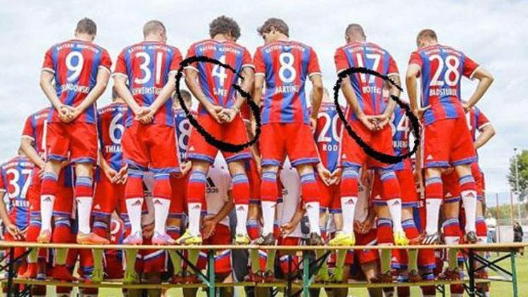 Bayern Münih fotoğrafının ilginç sırrı