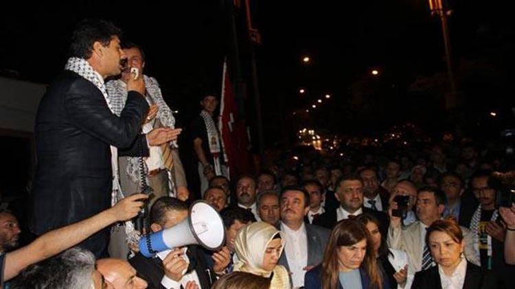 AK Parti ve CHP Milletvekilleri İsraili protesto etti