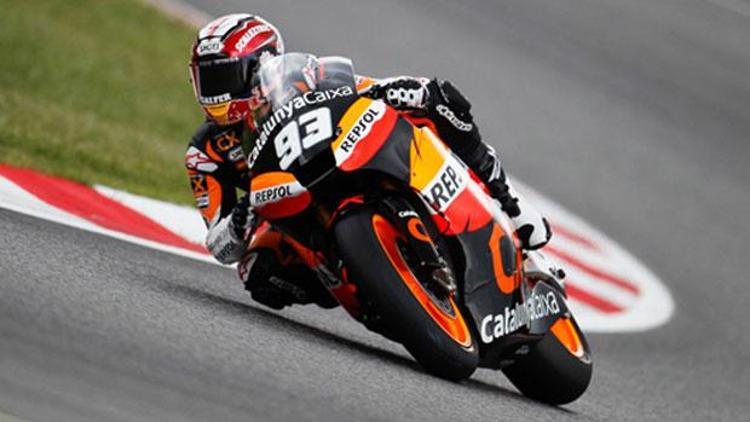 MotoGPde Marquez rüzgarı sürüyor