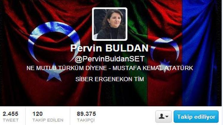 Pervin Buldanın Twitter hesabı hacklendi