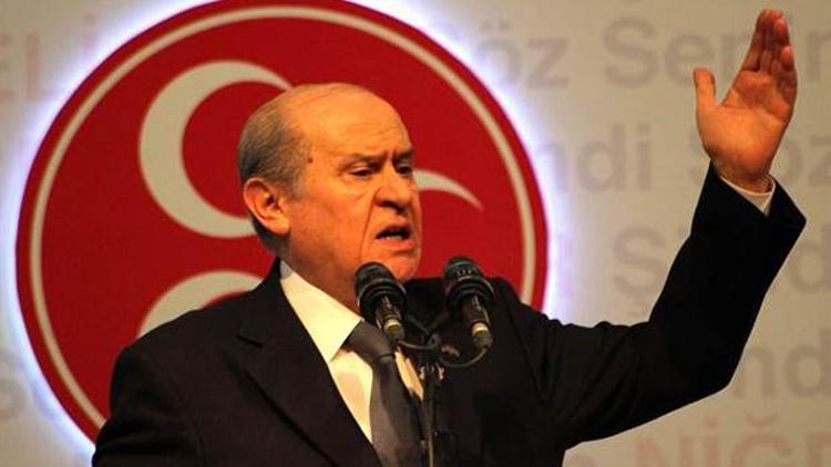 MHP Genel Başkanı Bahçeli İzmirde konuştu