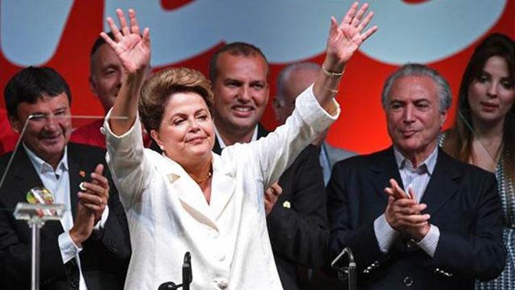 Brezilyada Rousseff yeniden başkan