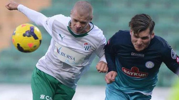 Bursaspor  1 - 1  Çaykur Rizespor