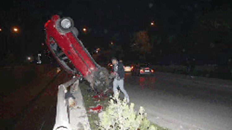 Ankarada inanılmaz trafik kazası