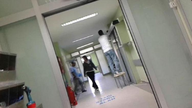 Antalya Devlet Hastanesinde hijyen skandalı