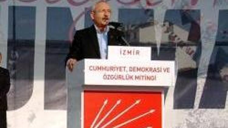 Kılıçdaroğlu İzmirde konuştu