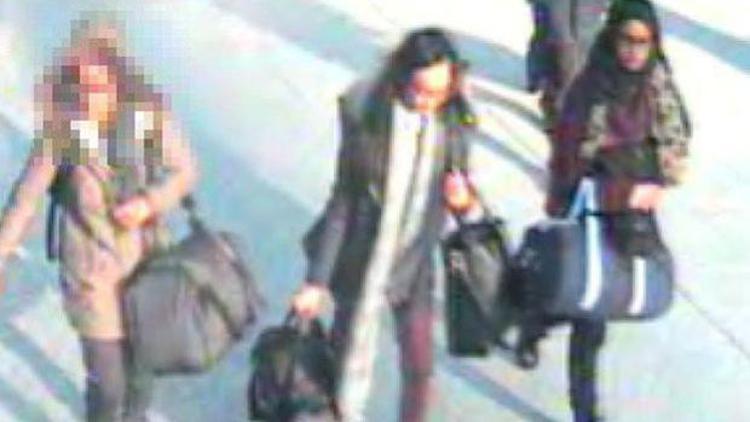Londralı üç kızın IŞİDe katılmak için Türkiye üzerinden Suriyeye gittiği iddia edildi