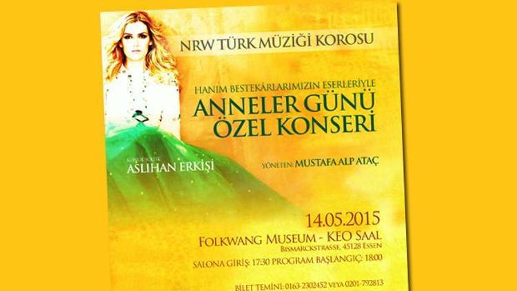 NRW Türk Müziği Korosu’ndan annelere özel konser