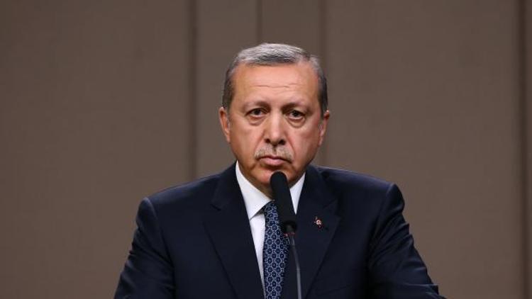 Cumhurbaşkanı Recep Tayyip Erdoğan İKVnin toplantısında konuşuyor