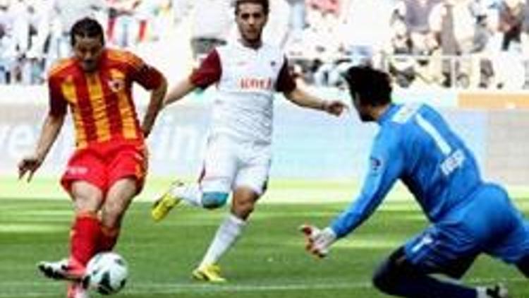 Kayseri gol oldu yağdı