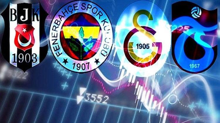 Galatasaray, Fenerbahçe, Beşiktaş ve Trabzonspor borsada da kayıp
