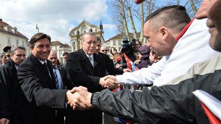 Cumhurbaşkanı Erdoğan Slovenyada