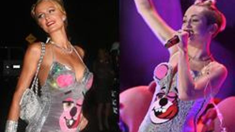 Paris Hilton,Miley Cyrus ile dalga geçti