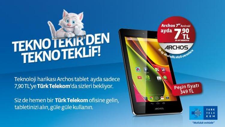 Tablet Türk Telekom’dan alınır