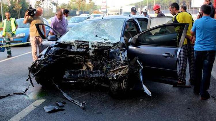 Beşiktaşta trafik kazası: 9 yaralı