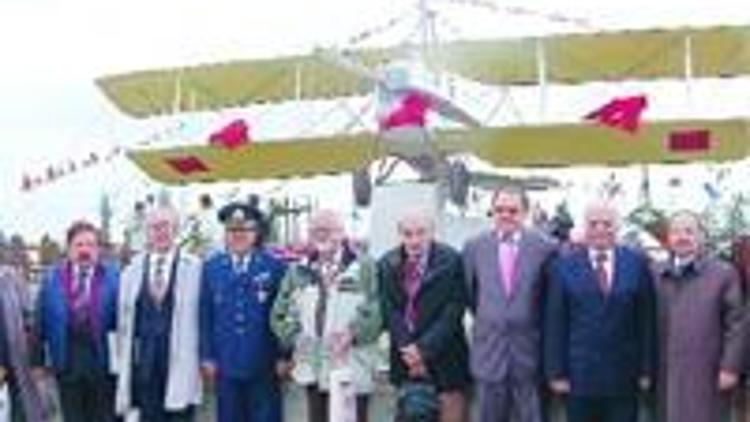 Sivrihisar Uçağı Anıtı törenle açıldı