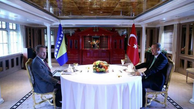 Erdoğan ilk kez bir yabancı konuğu Savaronada ağırlıyor