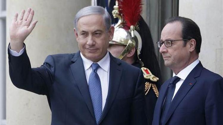 İsrail basınından büyük iddia: Netanyahu, Hollandea rağmen Paris yürüyüşüne katıldı