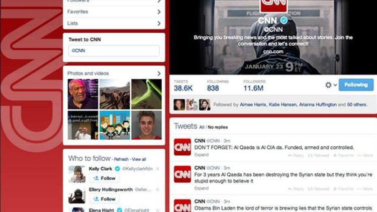 Suriyeli hackerlar bu kez CNNi hackledi